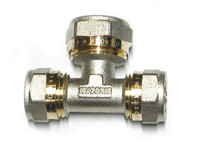 Тройник 16*20*16 ц/ц/ц латунь СТК (рег.№468190)