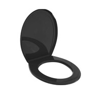 Сиденье д/унитаза жесткое ОКЕАН чёрное