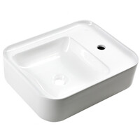 800-320309 Фигурный умывальник накладной 405х510х145 MELANA