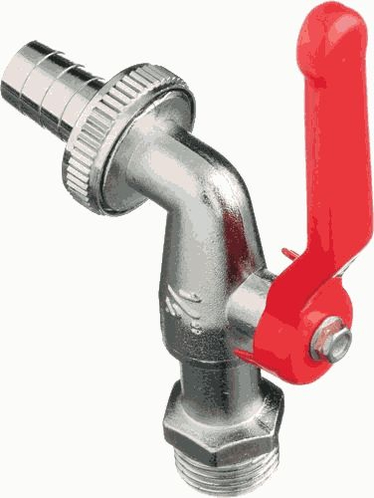 кран водоразборный шаровый 1/2" (дачный) хром 850