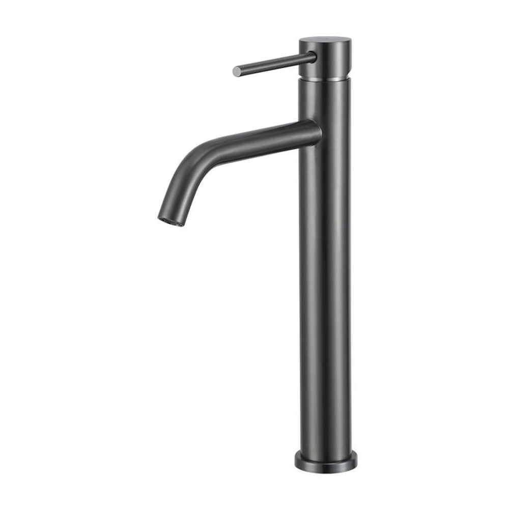  10807-29 Смеситель Тюльпан Frap. шар d-35 Высокий на гайке, (оруж сталь)