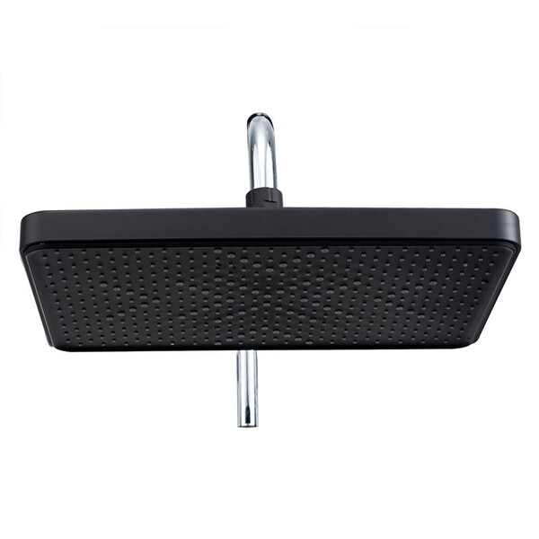  Лейка F024-32 (прямоугольная 32*22см тропическая лейка д/душа) FRAP, черный