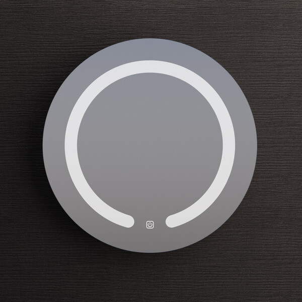 Зеркало SANTREK HOME с LED подсветкой "АТОН" 800мм (круг)***