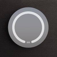 Зеркало SANTREK HOME с LED подсветкой "АТОН" 700мм антизап-е (круг)***