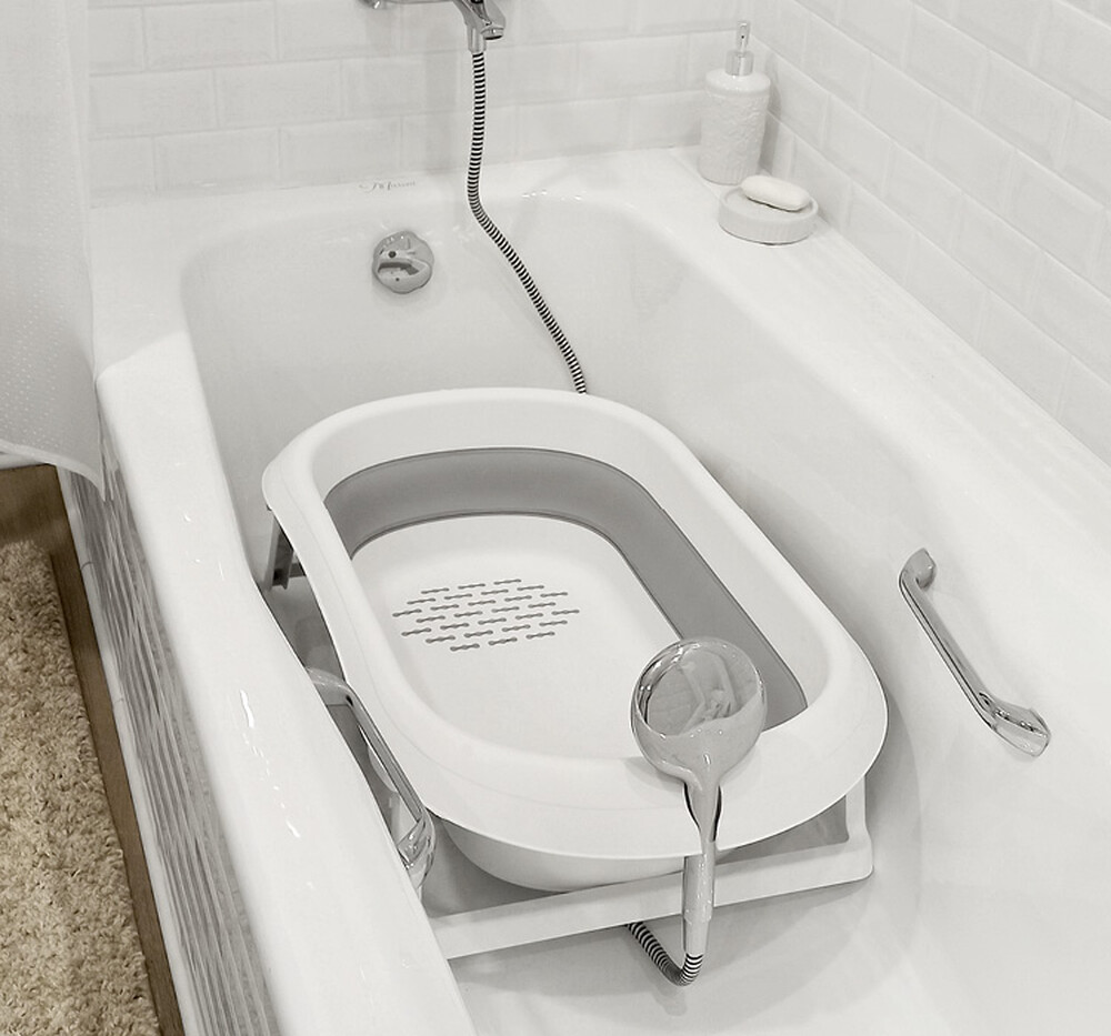 Ванночка детская ФЛЕКС складная Смоки (М-Пластика) (2555) 