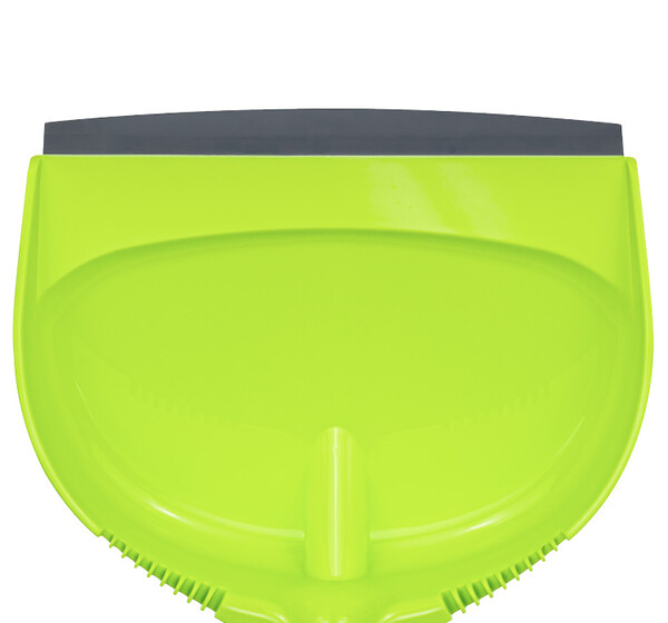 Щетка-сметка и совок с резинкой ДУЭТ  Салатовый  ("М-пластика") (М 5176)