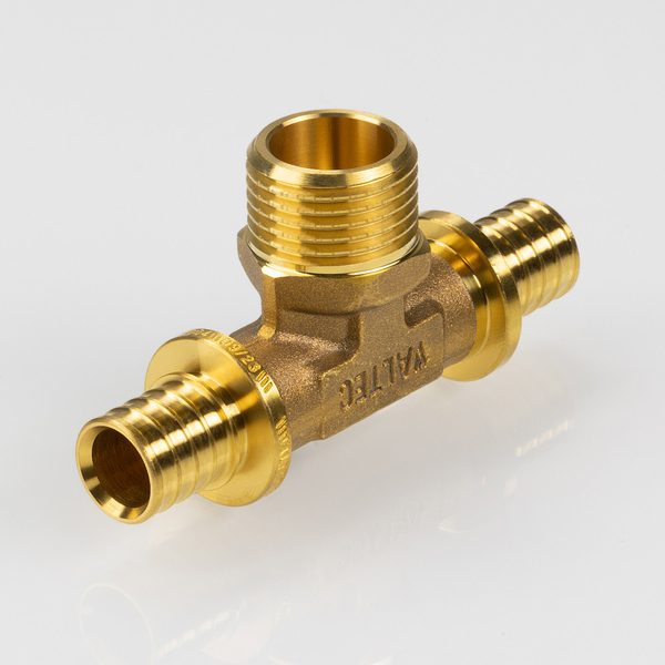 Тройник надвижной с переходом на нар.р. 20(2,8) х 1/2" х 20(2,8) VALTEC VTm.433.G.200420