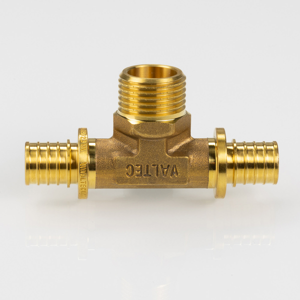 Тройник надвижной с переходом на нар.р. 20(2,8) х 1/2" х 20(2,8) VALTEC VTm.433.G.200420