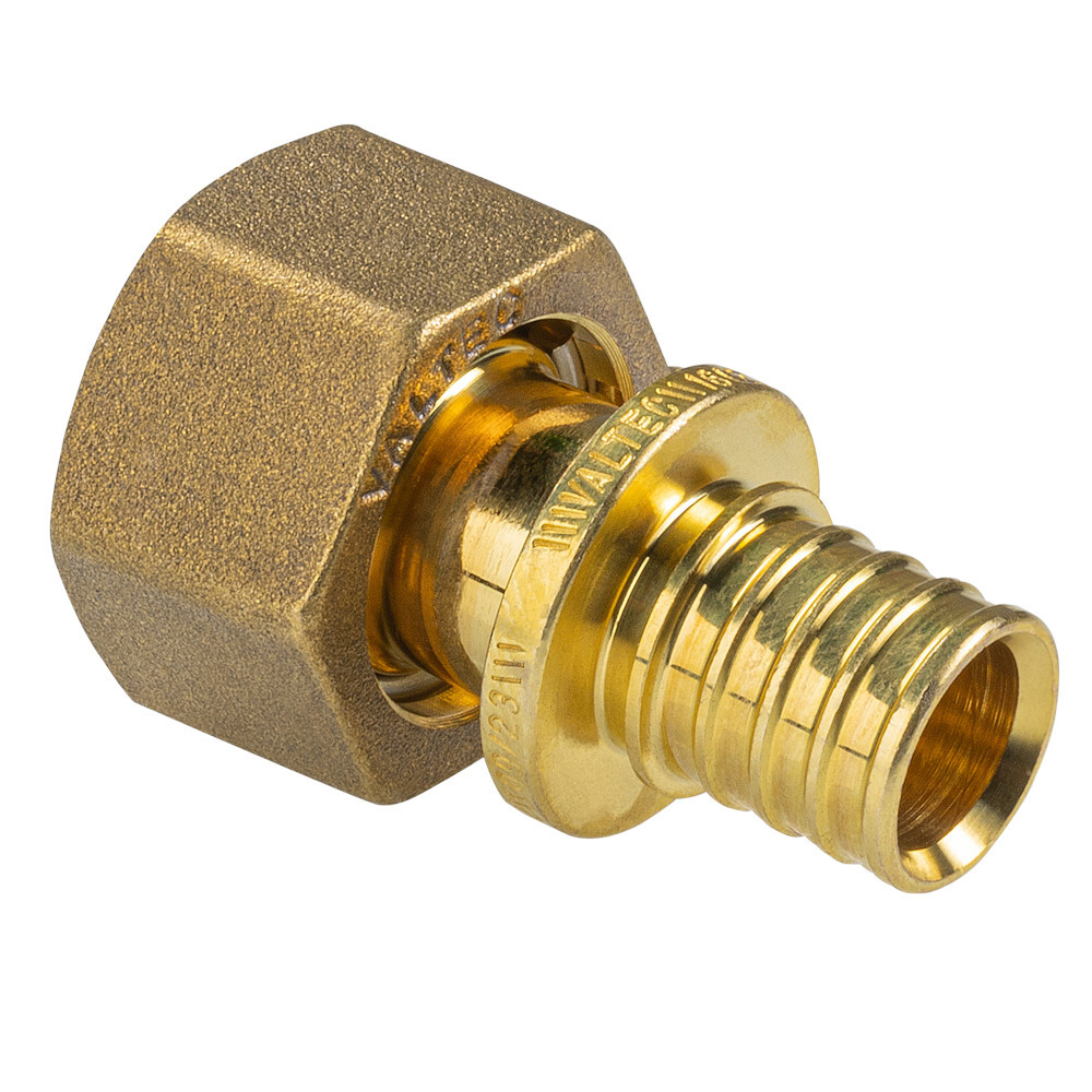 Соединитель надвижной с накидной гайкой 20(2,8) х 1/2" VALTEC VTm.422.G.002004