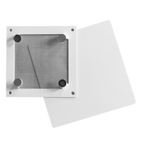 Панель магнитная глухая 200x300, Белая краска SANTREK AIR