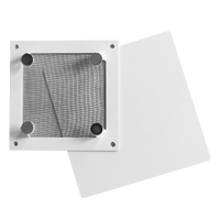 Панель магнитная глухая 250x250, Белая краска SANTREK AIR