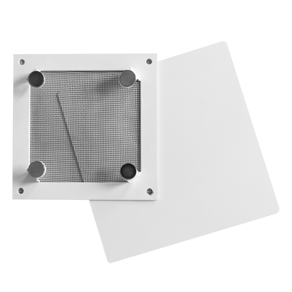 Панель магнитная глухая 250x300, Белая краска SANTREK AIR