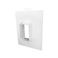 Торцевая площадка пластиковая универсальная, вертикальная SANTREK AIR ТППУ 55110/60120 В