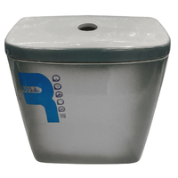 Бачок для унитаза Rosa "Премьер" ЗЕЛЕНЫЙ с арматурой г.Киров