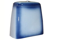 Бачок для унитаза Rosa "Премьер" СИНИЙ с арматурой г.Киров (меж.ос. 210 мм)