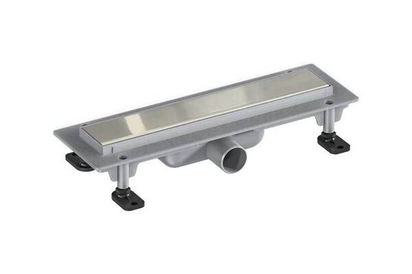 Трап 450 (серый, без прорези/под плитку, комб. затв.) GOOD DOOR ТЛ00014