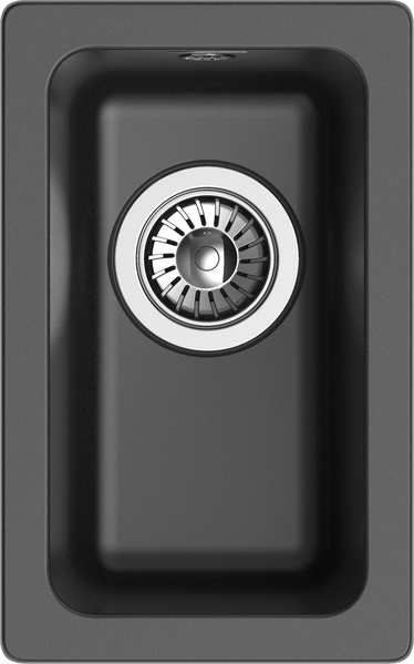 RIVELATO Мойка BERKANA 25 подст.монтаж 1-чаш 305*455 antracite арт.BK-25 antracite