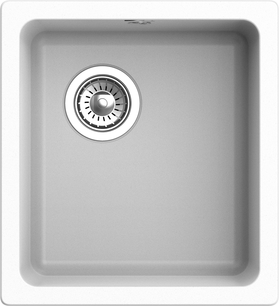 RIVELATO Мойка BERKANA 35 подст.монтаж 1-чаш 415*455 brina арт.BK-35 brina