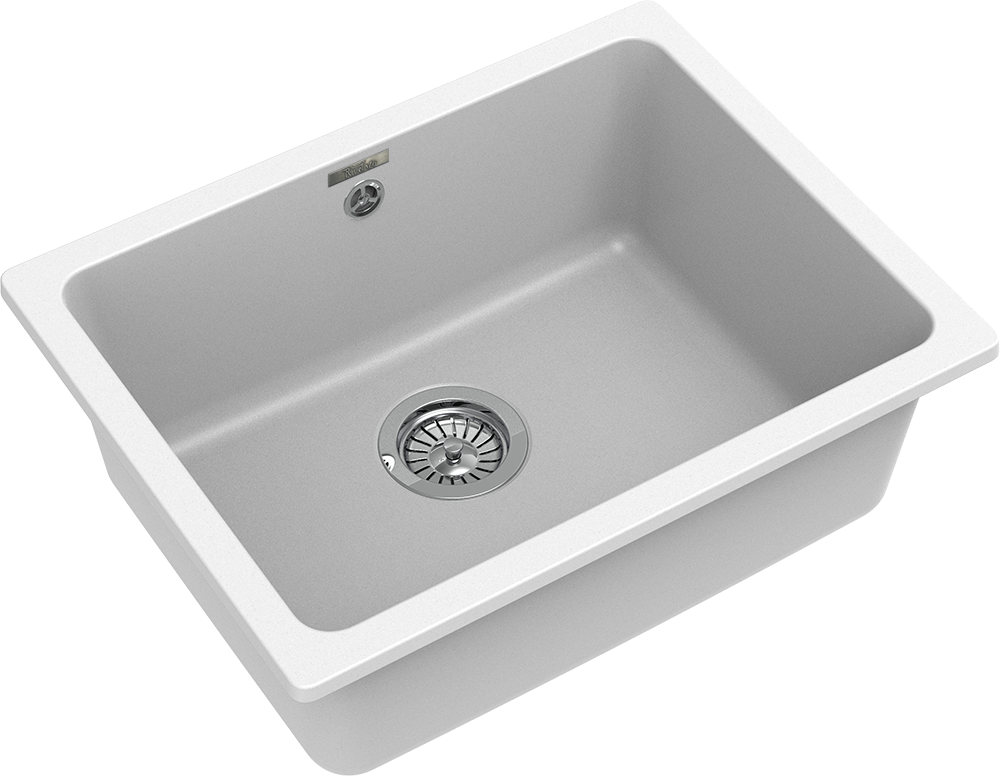 RIVELATO Мойка BERKANA 50 подст.монтаж 1-чаш 560*430 brina арт.BK-50 brina