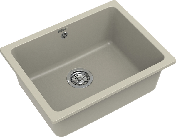 RIVELATO Мойка BERKANA 50 подст.монтаж 1-чаш 560*430 topazio арт.BK-50 topazio