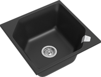 RIVELATO Мойка LOCUS 50  1-чаш 500*500 antracite арт.LS-50 antracite