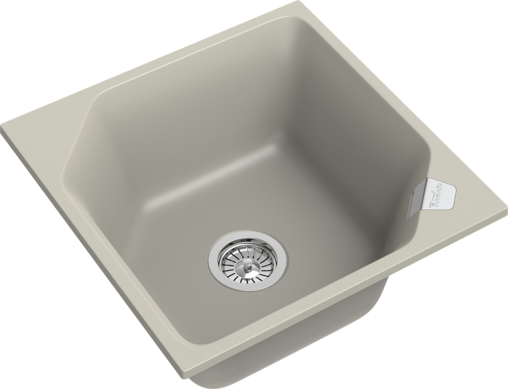 RIVELATO Мойка LOCUS 50  1-чаш 500*500 topazio арт.LS-50 topazio
