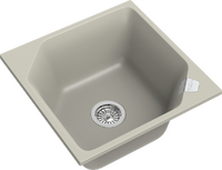 RIVELATO Мойка LOCUS 50  1-чаш 500*500 topazio арт.LS-50 topazio
