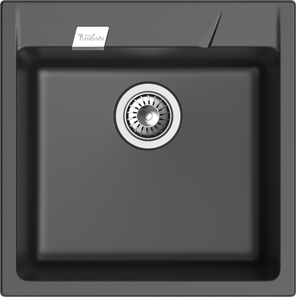 RIVELATO Мойка RAUM 50  1-чаша 500*510мм antracite арт.RM-50 antracite