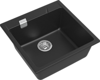 RIVELATO Мойка RAUM 50  1-чаша 500*510мм antracite арт.RM-50 antracite