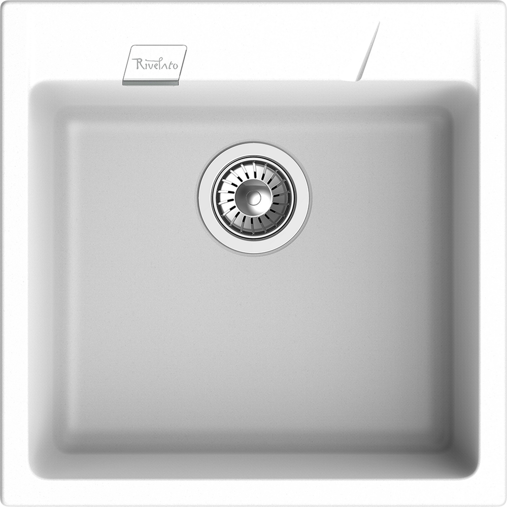 RIVELATO Мойка RAUM 50  1-чаша 500*510мм brina арт.RM-50 brina