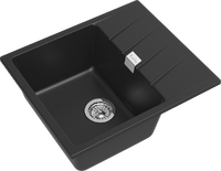 RIVELATO Мойка RAUM 58  1-чаша 580*500мм antracite арт.RM-58 antracite