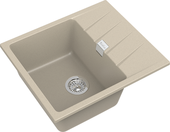RIVELATO Мойка RAUM 58  1-чаша 580*500мм beige scuro арт.RM-58 beige scuro