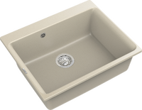 RIVELATO Мойка AXEL 60  1-чаша 630*520мм beige scuro арт.Х-60 beige scuro