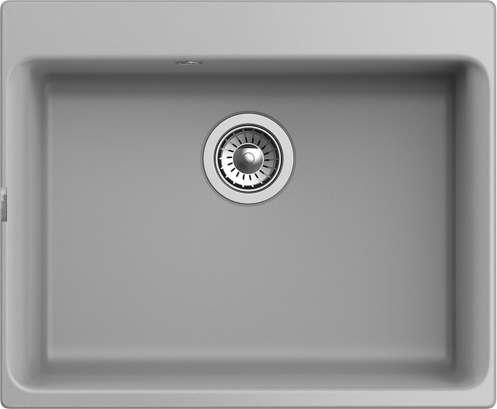 RIVELATO Мойка AXEL 60  1-чаша 630*520мм grigio metallizzato арт.Х-60 grigio metallizzato