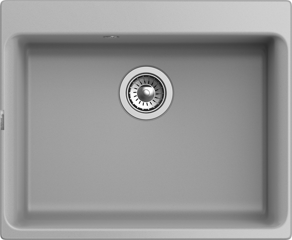 RIVELATO Мойка AXEL 60  1-чаша 630*520мм grigio metallizzato арт.Х-60 grigio metallizzato