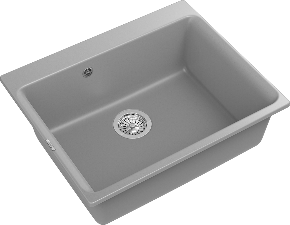 RIVELATO Мойка AXEL 60  1-чаша 630*520мм grigio metallizzato арт.Х-60 grigio metallizzato