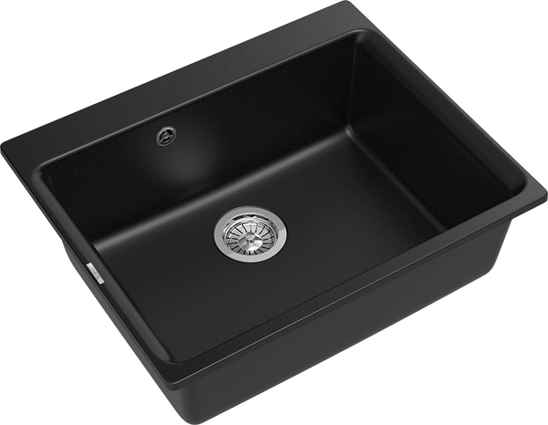 RIVELATO Мойка AXEL 60  1-чаша 630*520мм nero арт.Х-60 nero