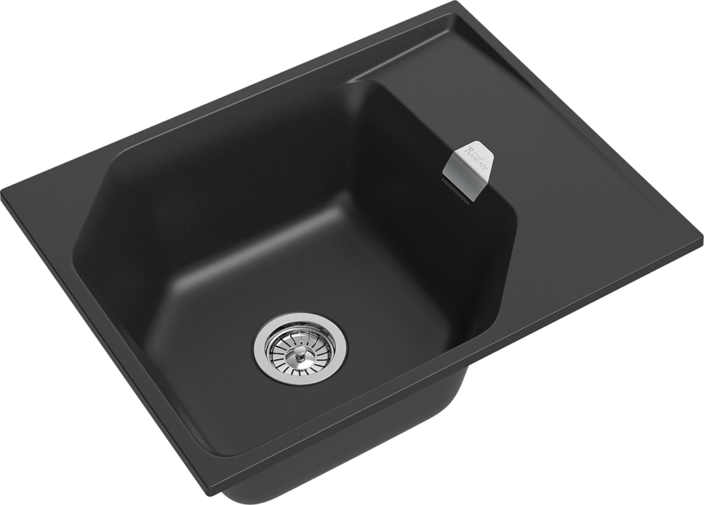 RIVELATO Мойка LOCUS 65  1-чаш 650*500 antracite арт.LS-65 antracite