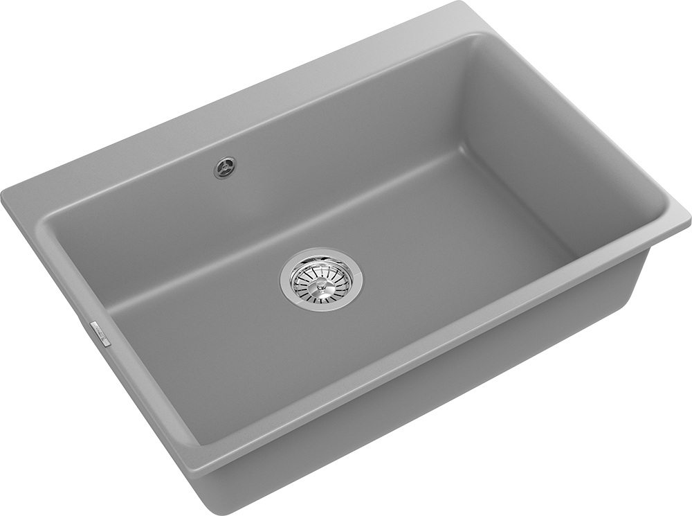 RIVELATO Мойка AXEL 70  1-чаша 730*520мм grigio metallizzato арт.Х-70 grigio metallizzato