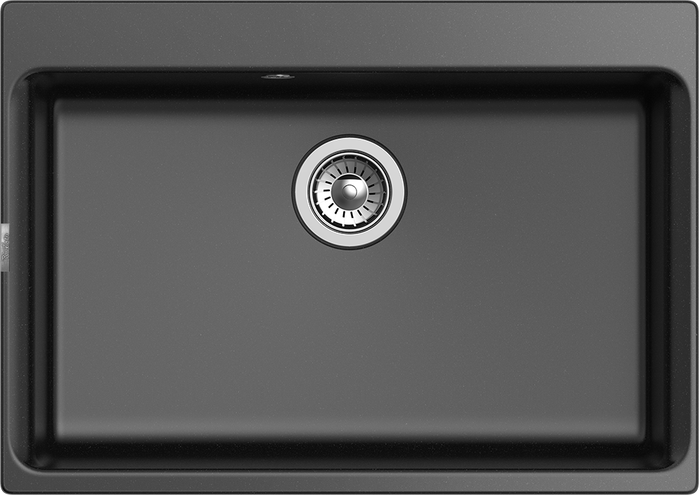 RIVELATO Мойка AXEL 70  1-чаша 730*520мм nero арт.Х-70 nero