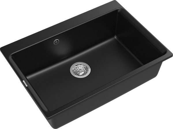 RIVELATO Мойка AXEL 70  1-чаша 730*520мм nero арт.Х-70 nero