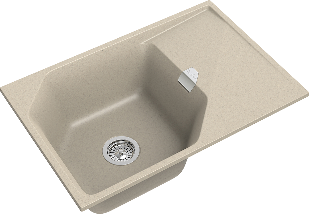 RIVELATO Мойка LOCUS 75  1-чаш 750*500 beige scuro арт.LS-75 beige scuro