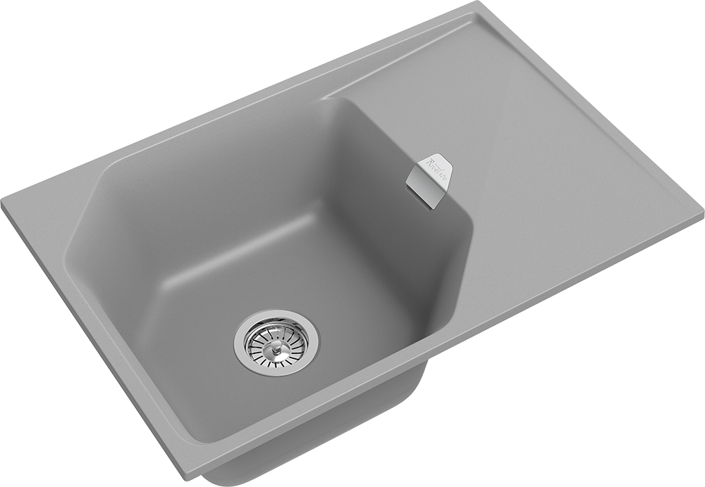 RIVELATO Мойка LOCUS 75  1-чаш 750*500  grigio metallizzato арт.LS-75 grigio metallizzat