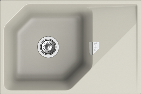 RIVELATO Мойка LOCUS 75  1-чаш 750*500 topazio арт.LS-75 topazio