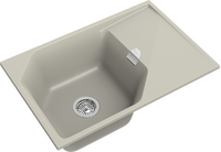 RIVELATO Мойка LOCUS 75  1-чаш 750*500 topazio арт.LS-75 topazio