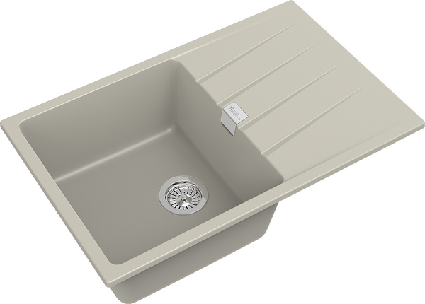 RIVELATO Мойка RAUM 78  1-чаша 780*500мм beige scuro арт.RM-78 beige scuro