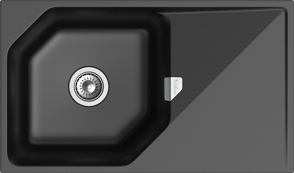 RIVELATO Мойка LOCUS 85  1-чаш 850*500 nero арт.LS-85 nero