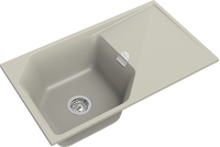 RIVELATO Мойка LOCUS 85  1-чаш 850*500 topazio арт.LS-85 topazio