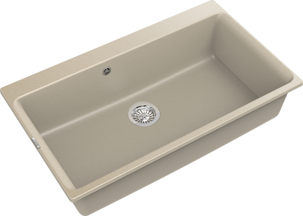 RIVELATO Мойка AXEL 90  1-чаша 870*520мм beige scuro арт.Х-90 beige scuro