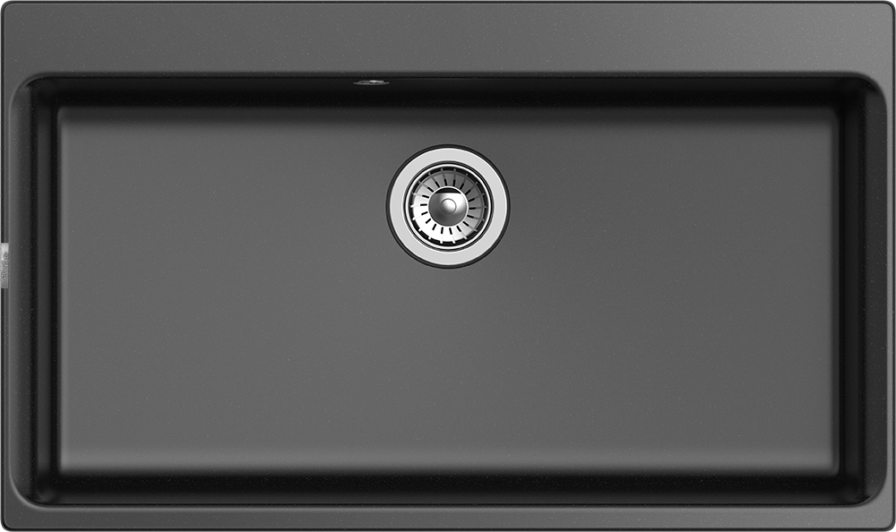 RIVELATO Мойка AXEL 90  1-чаша 870*520мм nero арт.Х-90 nero